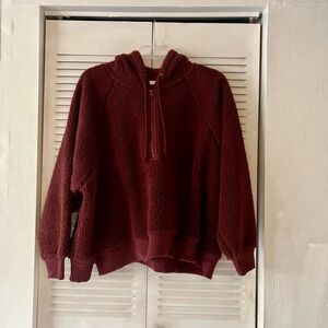 Arizona Jean Co Juniors Faux Fur Cozy Hoodie